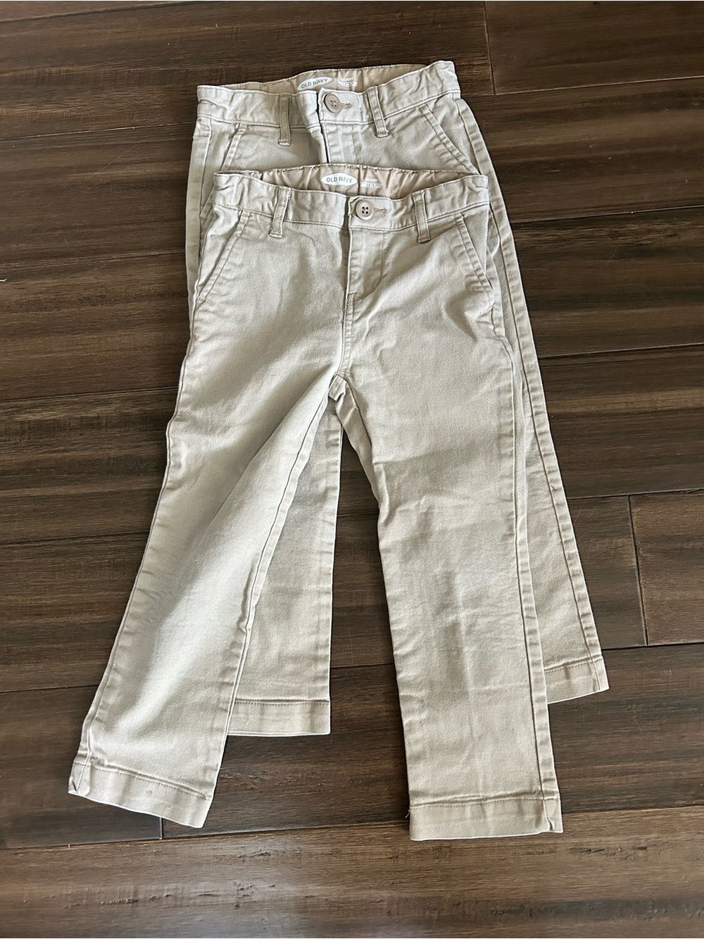 Kids Beige Khaki Pants - Neutral Tan